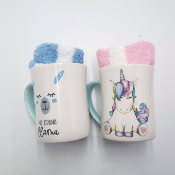 Mug double avec chaussettes