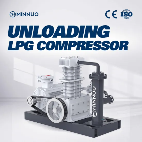 37KW Best LPG Transfer Compressor Work With LPG Storage Tank