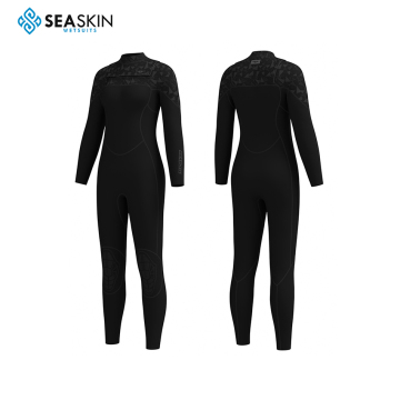 Muta con cerniera sul petto in neoprene personalizzata Seaskin per donna