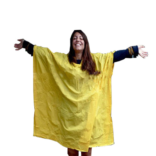 Reusable PVC rain poncho