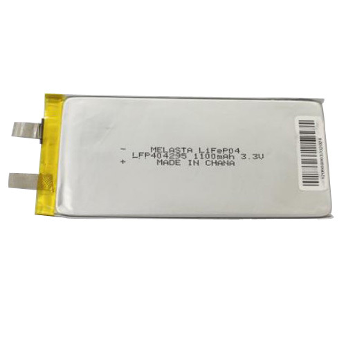 3.3V 1100mAh Prismatic / Pouch Polymer Lithium Iron Phosphate Battery with CE Certificate (LFP404295)