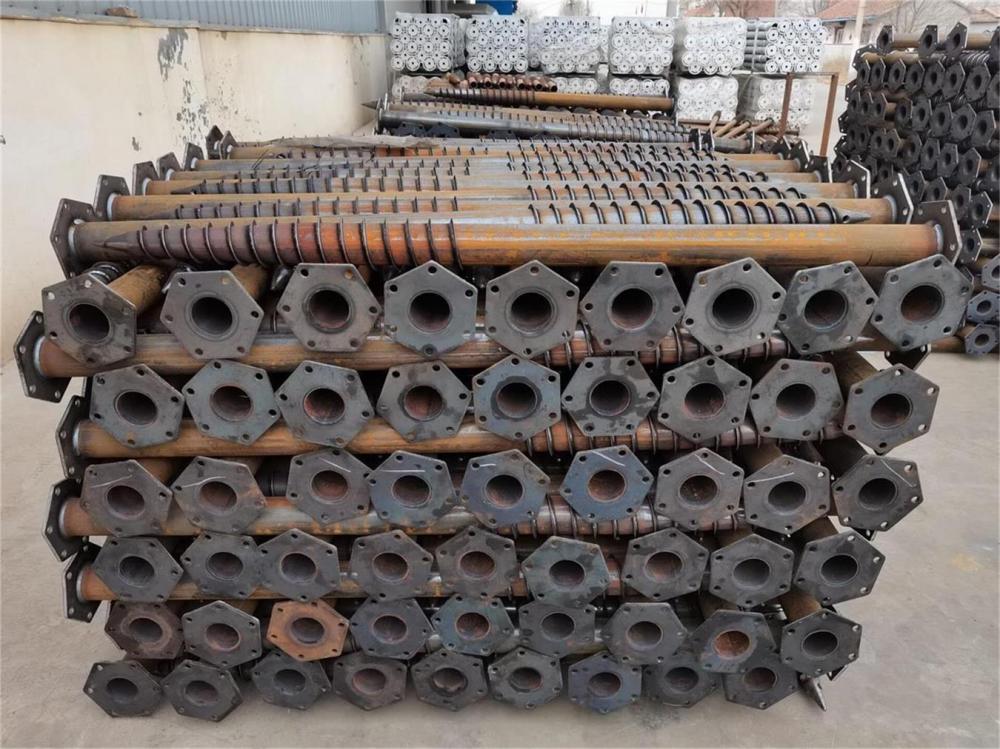 Galvanized Screw Pile For Support Solar Panels