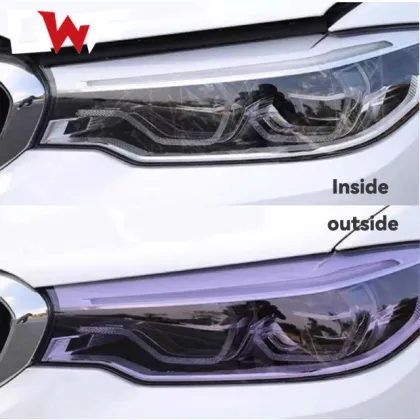 Black tinted headlights legal