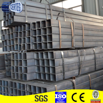 welded carbon erw black square rectangular steel tube