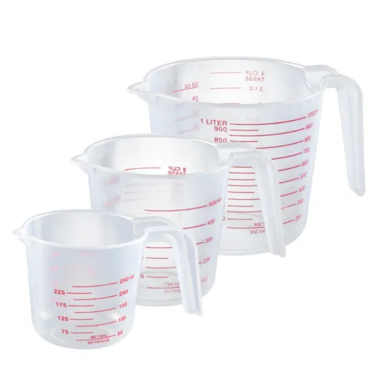 Plastic Measuring Cup Set - 1000ml Kitchen Tools