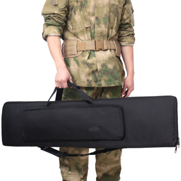 Kes Perlindungan Pistol: Taktikal Gun Double Membawa Beg untuk Range Shooting, 39 '' hingga 47 '' boleh laras