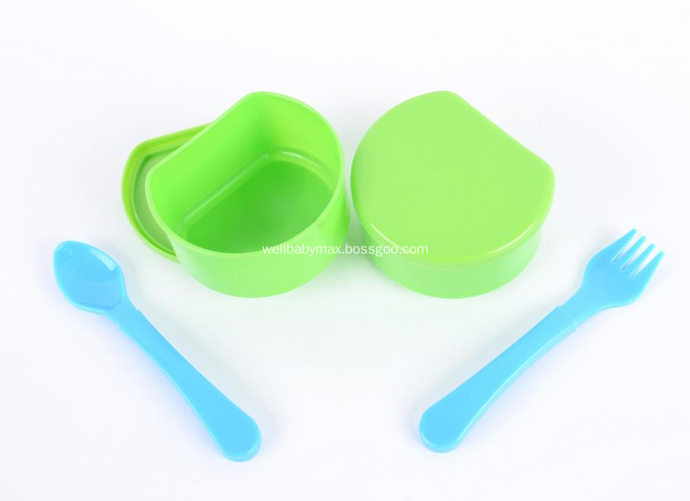 Baby Feeding Bowl with Spoon and Fork