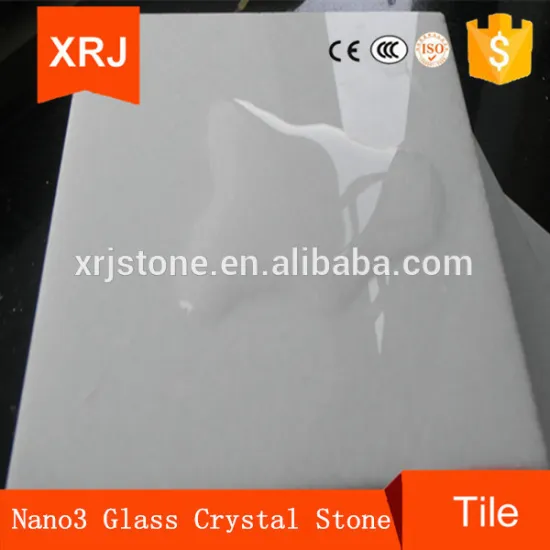 China White Crystal Nano Glass Stone