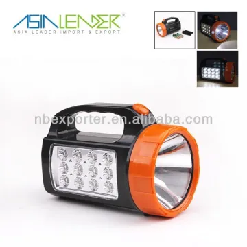 12+1 LED Portable Emergency led Spotlight