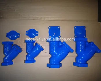 strainer for water, cast iron.ductile iron body