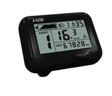 CE/ROHS/EMC Approved 24V, 36V, 48V Waterproof E-Bike LCD Display