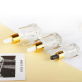 10ML 20ML 40ML Kare cam damlalıklı şişe