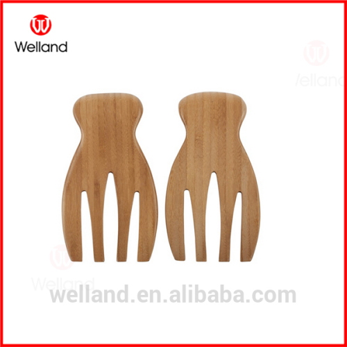Salad Servers Wooden Olivia Wilson BOWI711 - Better World Arts main image 1