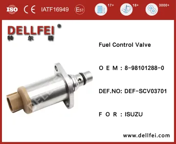 Fuel control valve 8-98101288-0 for ISUZU