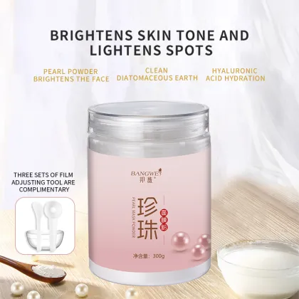 OEM Bangwei Microhydrolyzed Pearl Powder Facial Mask - Moisturizing Anti-Aging Brightening