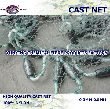 american cast net fishing