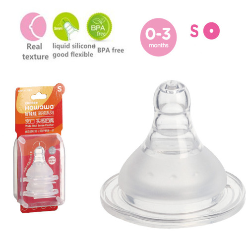 Baby Bottle Nipple Wide S