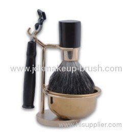 Sliver Tip Badger Shaving Brush With Bowl 