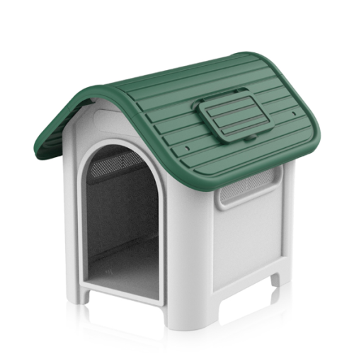 Plastic kennel dog house