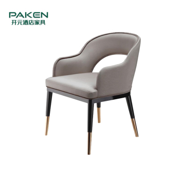OEM Custom Luxury Modern Italy Design Dining Armchair for Hotels and Restaurants