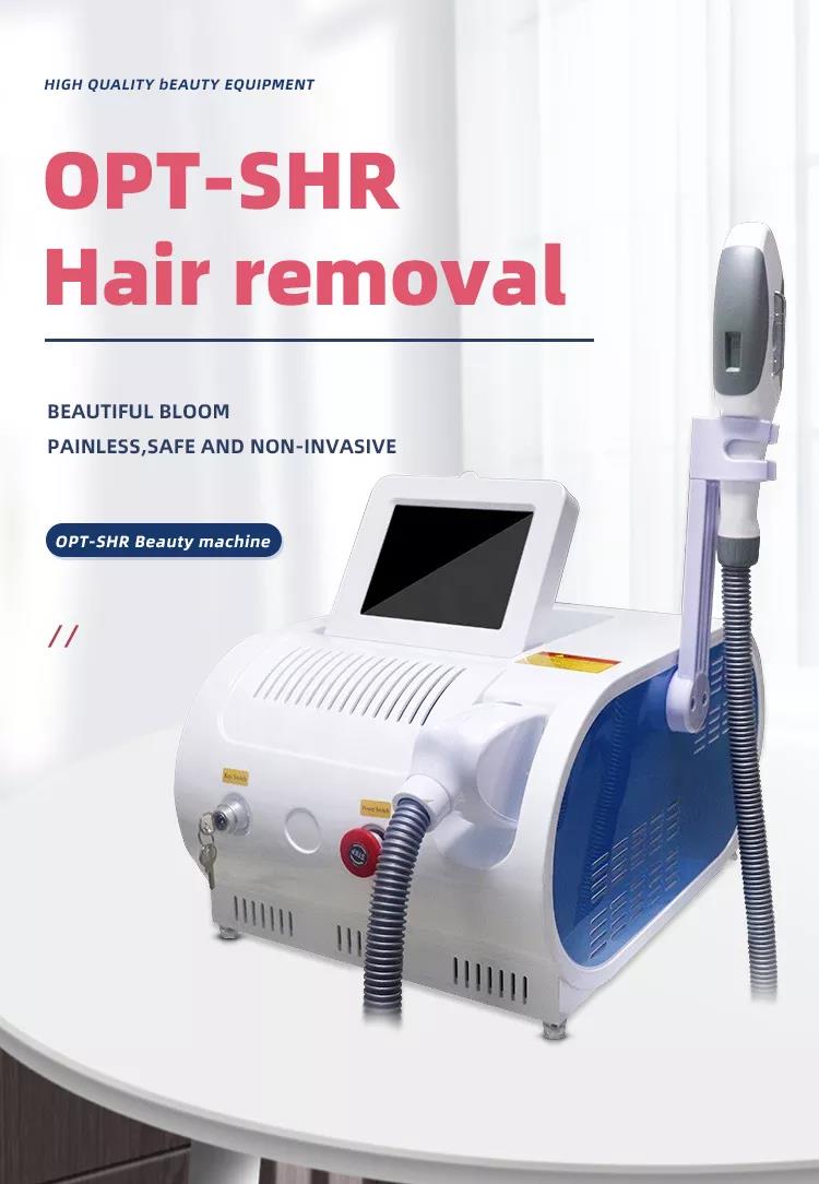 Portable 360 Magneto Opt Shr Ipl Pain Free Hair Removal Laser Opt Ipl Machine