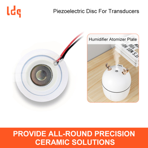 Disco piezoelétrico para transdutores