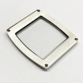 Stainless steel Tonneau caseback with mineral glass