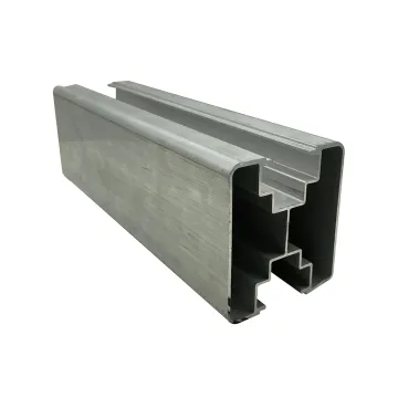 China Supplier Extrusion Aluminum Profiles for Photovoltaic Solar Panel Frame Mounting