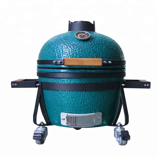 Ceramic Kamado BBQ Grill Auplex 14'' Outdoor Garden Cooker Made in China