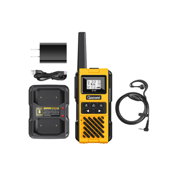 Ultimate Outdoor Adventure Walkie-Talkie: 2W Long-Range Waterproof & Rechargeable with Free Earphones