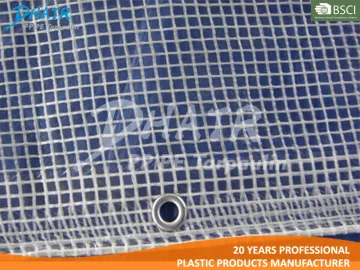 White structure Clear transparent leno pe Tarpaulin for Garden Furniture Cover