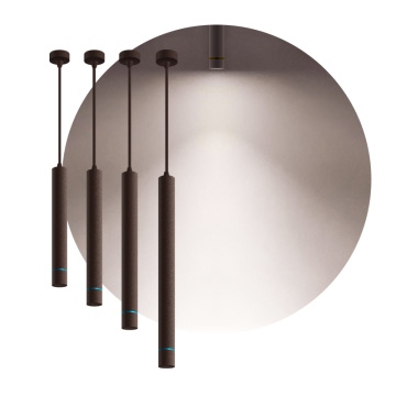 Noordse binnenplafondhangend aluminium modern hanglamp