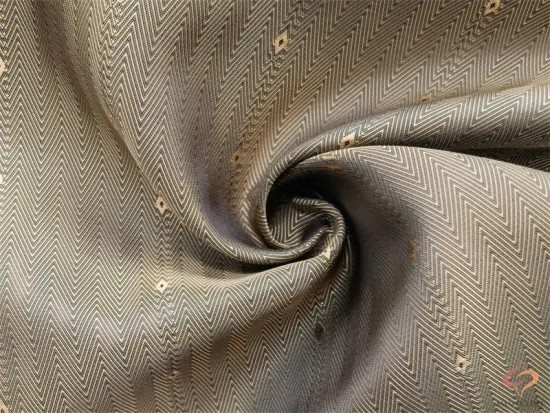 Poly And Rayon Jacquard Lining Fabric