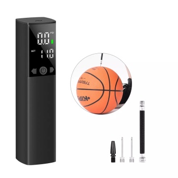 Pompa a sfera elettrica intelligente portatile a batteria con luce a LED per sport