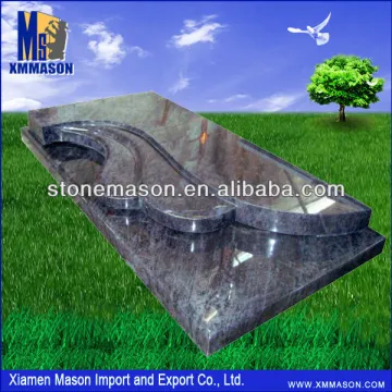 Popular modern funeral tombstone borders
