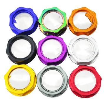 JDMOTORSPORT88 CAP ฟิลเลอร์น้ำมันเครื่องอลูมิเนียมสำหรับ Honda Acura