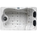 Banheira de hidromassagem de spa de festa na banheira de hidromassagem no deck elevado hhirlpool spa sexo massagem mini 2 pessoas para o interiorhottub