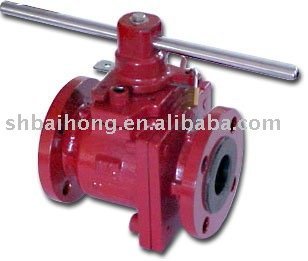 Teflon-lining Ball Valve