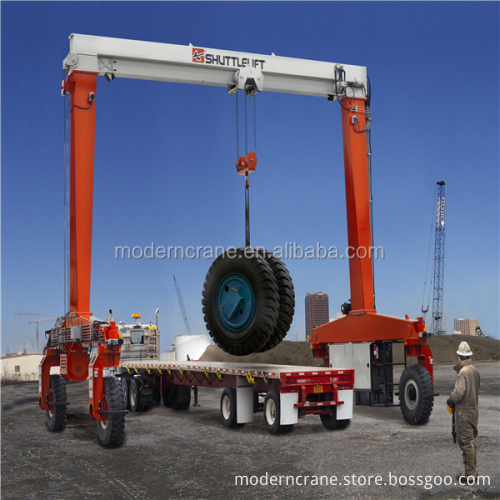 CE GOST ISO Certified Rubber Tire Gantry Cranes for China Container Terminals