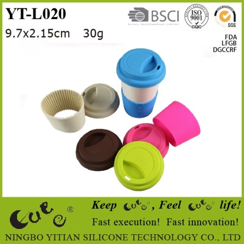 silicone mug cup lid YT-L020