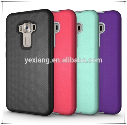2 in 1 Hot selling hrbrid case for Asus Zenfone 3 cell phone case cover