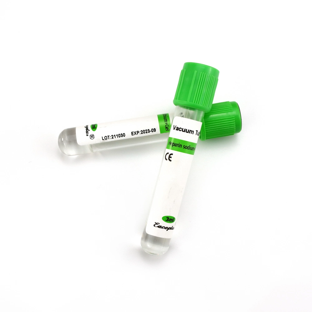 Adaptador de recolección de sangre para hospitales Suministros médicos desechables Green Top