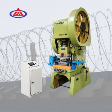 Fully Automatic Razor Barb Wire Making Machine - Concertina Wire Machine Manufacturer