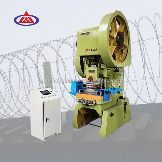 Fully Automatic Razor Barb Wire Making Machine - Concertina Wire Machine Manufacturer