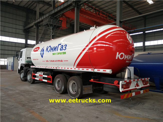 SINOTRUK 35.5 CBM LPG Transport Trucks