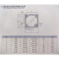 DNC空気圧シリンダーアルミニウムチューブバレル