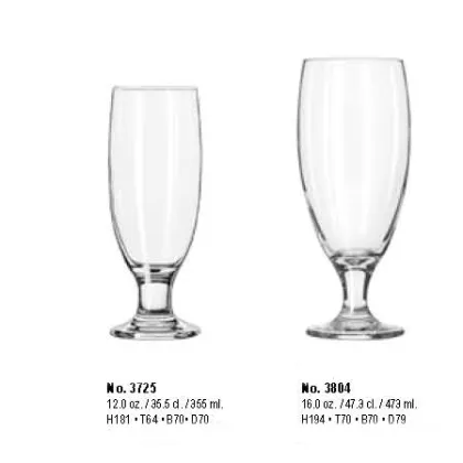 Drinking Glasses for Beers Water Juice