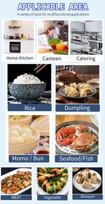 Electric Steamers for Commercial Dim Sum and Buns