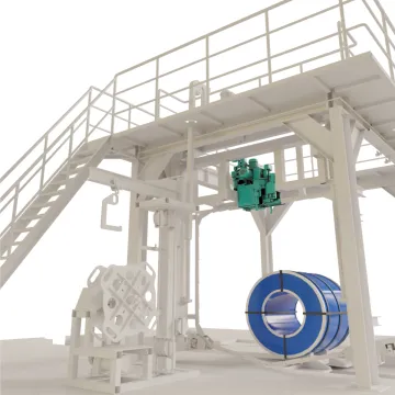 Pneumatic Tensioning Welding Steel Belt Strapping Machine