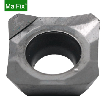 MAIFIX CNC डायमंड कटर राउंड मिलिंग इंसर्ट SEHT1204 PCD एल्यूमीनियम टंगस्टन कार्बाइड फेस मिलिंग